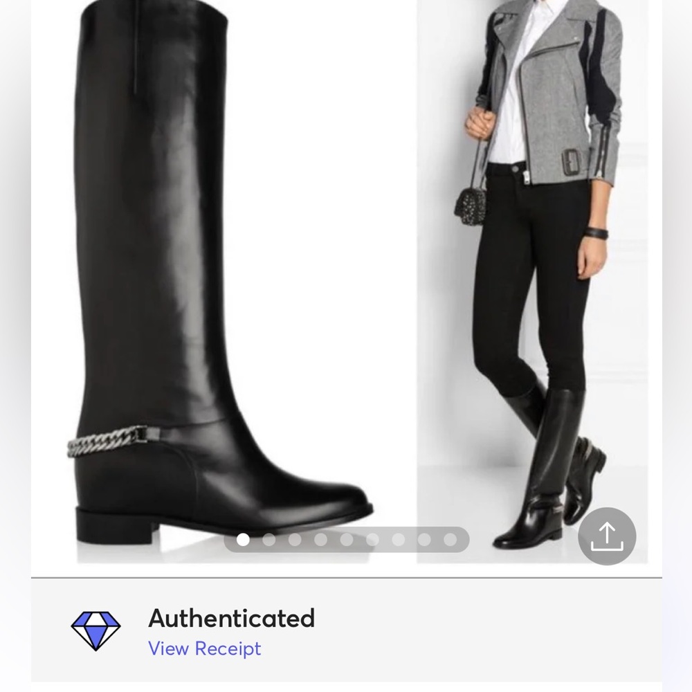 Christian Louboutin Black Boots cate boot flat - Picture 9 of 12